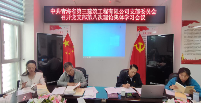 三建公司黨支部召開第八次理論集體學(xué)習(xí)會 ----集團(tuán)黨委委員、紀(jì)委書記講主題教育專題黨課