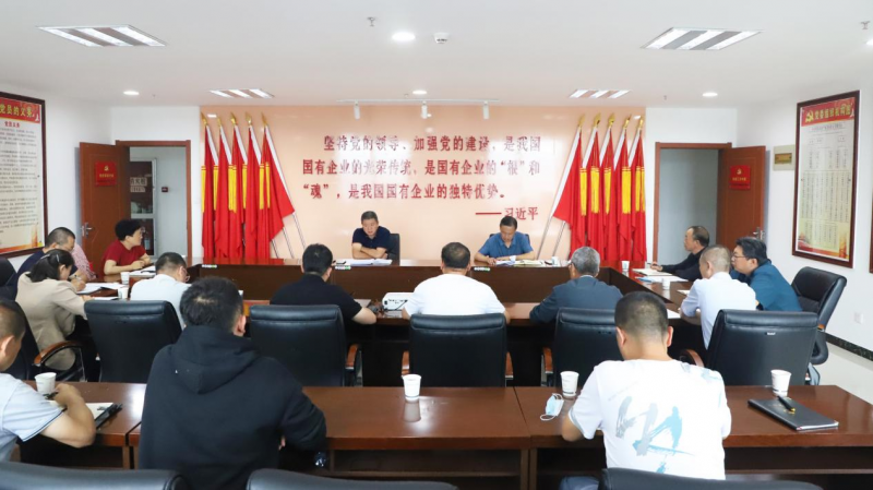 壓緊壓實安全責(zé)任 落實落細防范措施&mdash;&mdash;集團安委會召開2022年第8次安全生產(chǎn)例會