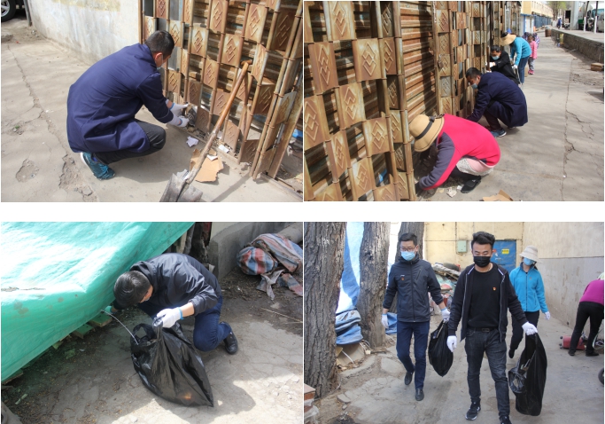 中共青海省第三建筑工程有限公司支部委員會開展&ldquo;黨旗領航，愛衛(wèi)同行&rdquo;主題黨日活動